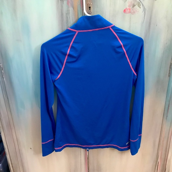 Danskin Now xs (0-2) semi-fitted blue zip jacket - Picture 4 of 4